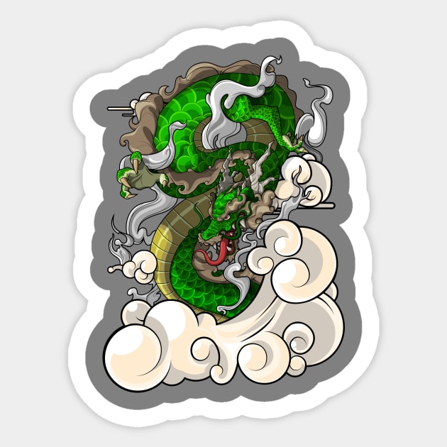 Dragon Sticker by CheMaik